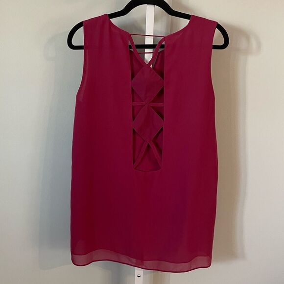 Tobi Pink Blouse with Cutout Back - Picture 4 of 4